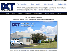 Tablet Screenshot of diecastdie.com
